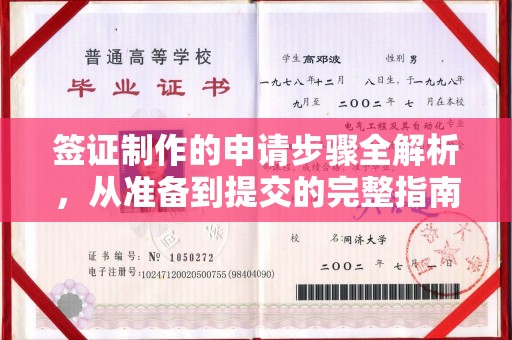 郫县签证制作的申请步骤全解析，从准备到提交的完整指南