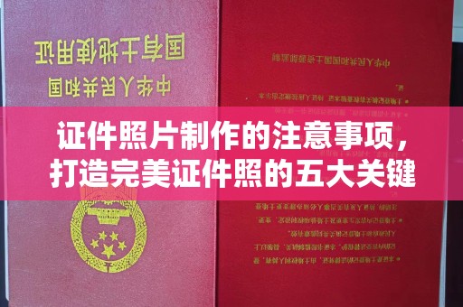 郫县证件照片制作的注意事项，打造完美证件照的五大关键点