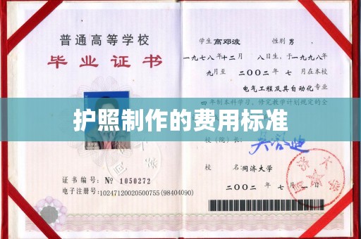 郫县护照制作的费用标准